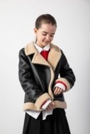 COCCODRILLO mantlid OUTERWEAR GIRL JUNIOR, must, ZC5153101OGJ-021-146, 146 cm
