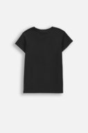 COCCODRILLO lühikeste varrukatega t-särk, mustad, cm