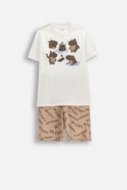 COCCODRILLO pidžaama, kreemi värv, WC6448218PJS-022-104, 104/110 suurus