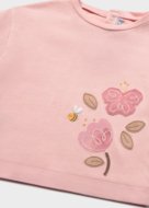 MAYORAL pikkade varrukatega t-särk, peony, 1.088-32, cm