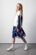 COCCODRILLO skirt ACADEMY GIRL JUNIOR, multicoloured, ZC5124202AGJ-022-146, 146 cm