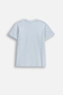COCCODRILLO lühikeste varrukatega t-särk, sinised, WC6143215VBB-036-128, 128 suurus
