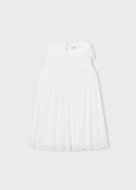 MAYORAL varrukateta kleit, natural, 3.920-86, 140 cm