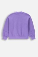 COCCODRILLO pullover with zipper ACADEMY GIRL KIDS, lilla, ZC4132201AGK-016-122, 122 cm