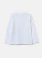 OVS pikkade varrukatega t-särk, valged, 140 cm, 002073861