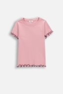 COCCODRILLO lühikeste varrukatega t-särk, roosad, WC6143203HGJ-033-140, 140 cm