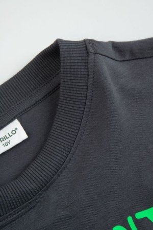 COCCODRILLO lühikeste varrukatega t-särk, graphite, cm 