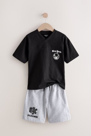 NEXT lühikeste varrukatega t-särk ja lühikesed püksid, E45729, 152