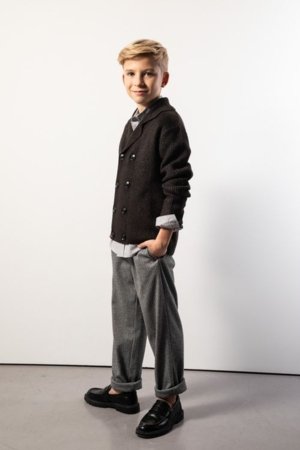 COCCODRILLO püksid, hall, ZC5120102EJB-019-104, 104 cm 