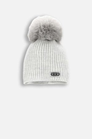 COCCODRILLO cap ACCESSORIES WINTER GIRL, silver, ZC4364310AWG-024-056, 56 cm 