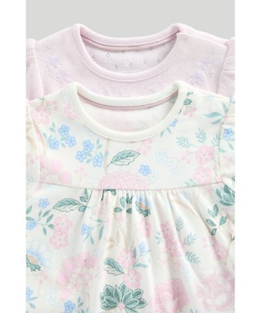 MOTHERCARE lühikeste varrukatega t-särk 2 tk., LK397 86 