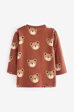 NEXT pikkade varrukatega t-särk, 3tk., N71069 62-68 