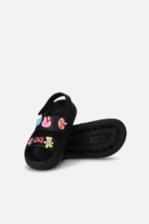 COCCODRILLO sandaalid SHOES GIRL, must, WC5208103SHG-021-034, 34 cm 
