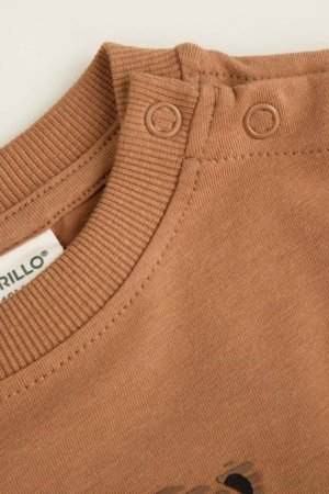 COCCODRILLO liivakajakas FOREST FRIENDS BOY NEWBORN, pruun, cm 