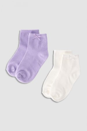 COCCODRILLO sokid SOCKS GIRL, multicoloured, 2 tk., WC3383217SOG-022 WC3383217SOG-022-001