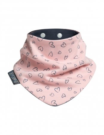 CHEEKY CHOMPERS närimisrätik kaela BOTANICAL BLOOM & MADE WITH LOVE, white/blue, 796 796