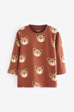 NEXT pikkade varrukatega t-särk, 3tk., N71069 62-68 