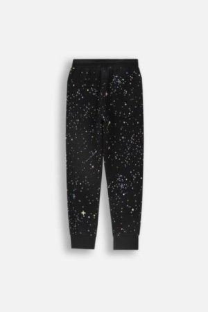 COCCODRILLO joggers WORLD OF PIXEL BOY KIDS, mustad, ZC4120102WBK-021-122, 122 cm 