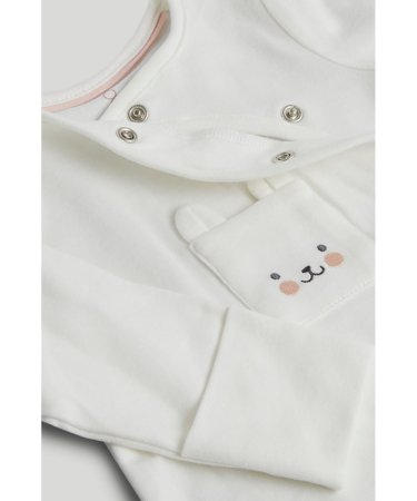 MOTHERCARE kombinezons, džemperis un cepurīte, AV43101 62 cm 