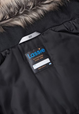 LASSIE parka SACHKA, must, 721775-9990 721775-9990-104