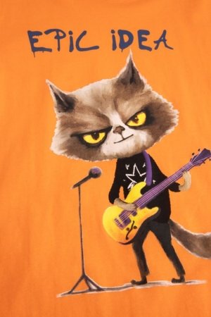 COCCODRILLO lühikeste varrukatega t-särk, oranžid, WC6143216VBB-006-128, 128 suurus 