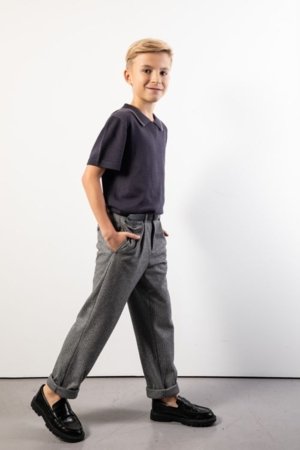 COCCODRILLO püksid, hall, ZC5120102EJB-019-104, 104 cm 