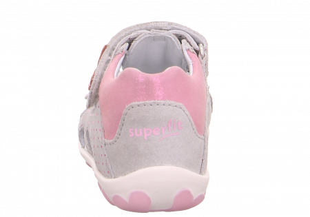 SUPERFIT Sandaalid Fanni Lightgrey/Pink 0-09041-25 21 0-09041-25 18