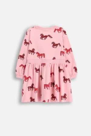 COCCODRILLO pikkade varrukatega kleit, roosa, WC6129101GGK-033-110, 110 suurus 