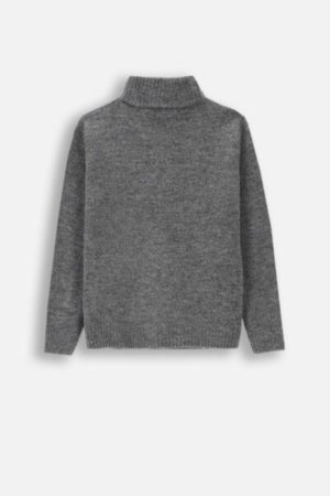 COCCODRILLO sweater WORLD OF PIXEL BOY KIDS, graphite, ZC4172201WBK-020-122, 122 cm 