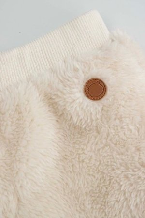 COCCODRILLO püksid FOREST FRIENDS BOY NEWBORN, kreemjas, cm 