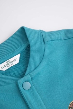 COCCODRILLO tõmblukuga pusa, roheline, 