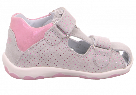 SUPERFIT Sandaalid Fanni Lightgrey/Pink 0-09041-25 21 0-09041-25 18