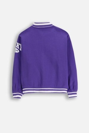 COCCODRILLO jumper EVERYDAY GIRL A, purple, ZC5132601VGA-016-128, 128 cm 