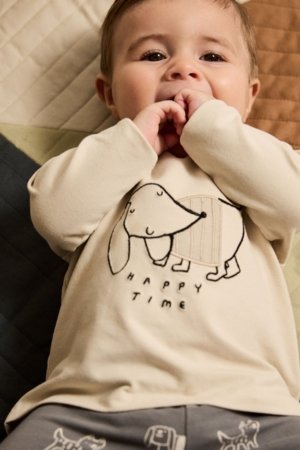 NEXT t-särk ja säärised, F14611, 62-68 cm