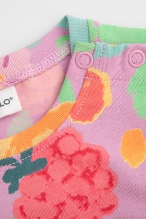 COCCODRILLO pikkade varrukatega kleit MAXITROPIC GIRL NEWBORN, värv, WC5129601MGN-022-086, 86 cm 