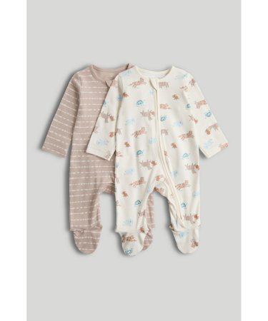 MOTHERCARE rāpulītis ar garām piedurknēm 2 gab., AV59101 56 cm 