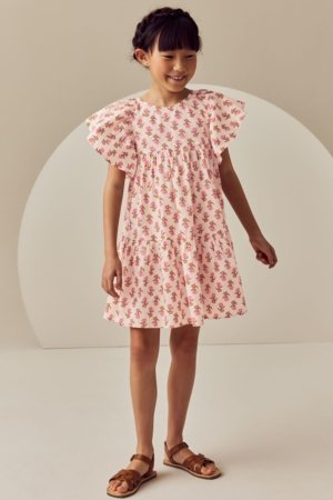 NEXT lühikeste varrukatega kleit, E76912, 140 cm 