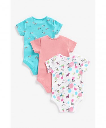 MOTHERCARE lühikeste varrukatega bodi, 3 tk., BB443 569945