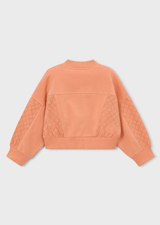 MAYORAL tõmblukuga pusa, peach, 3.456-35, 104  cm 