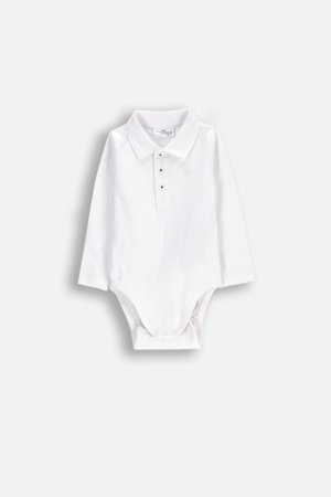 COCCODRILLO pikkade varrukatega beež särk ELEGANT BABY BOY, valge, WC5112401EBB-001-080, 80 cm 