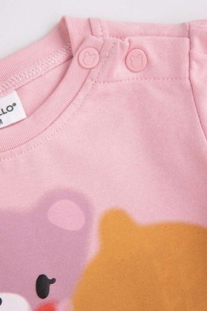 COCCODRILLO bodi, roosiline, cm 