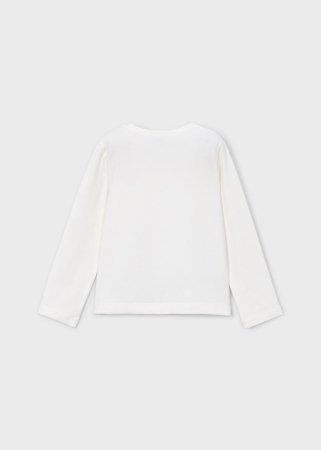 MAYORAL pikkade varrukatega t-särk, natural, 3.019-12, 98  cm 