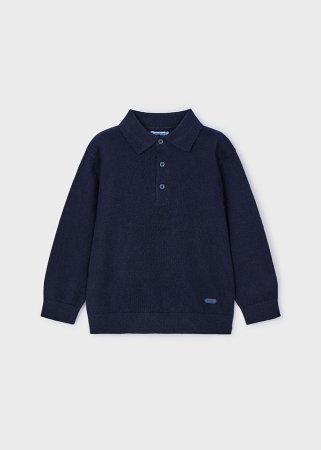 MAYORAL pikkade varrukatega polo särk 5A, tumesinised, 4.102-68, 134 cm 
