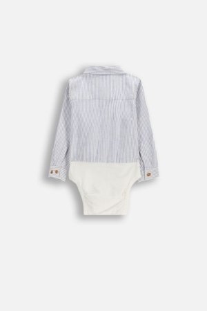 COCCODRILLO pikkade varrukatega hõlmikbodi, sinine, WC6112901EBB-014-086, 86 suurus 