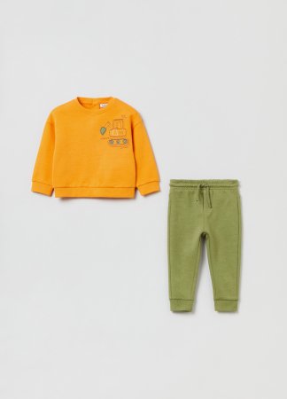 OVS BOY9-36M JOGGING L/S 2M 30-36 ORANGE 001699045 001699045