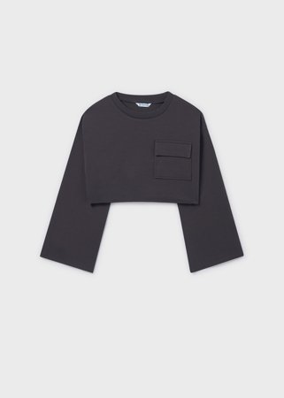 MAYORAL pusa + varrukateta t-särk, charcoal, 6.402-91, 140 cm 