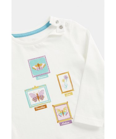 MOTHERCARE pitkähihaiset t-paida, FA793 