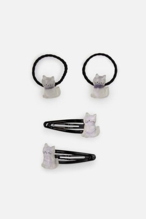 COCCODRILLO juuksekummid ja juukseklambrid, mustad, WC6311206PBJ-022-000,  