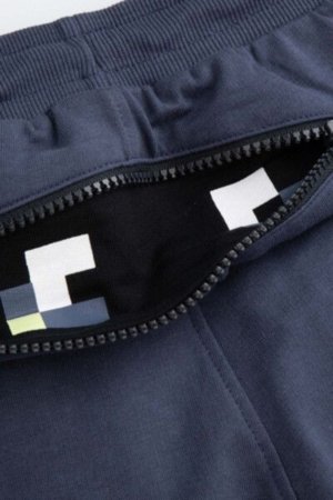 COCCODRILLO joggers WORLD OF PIXEL BOY KIDS, sinised, ZC4120101WBK-014-122, 122 cm 