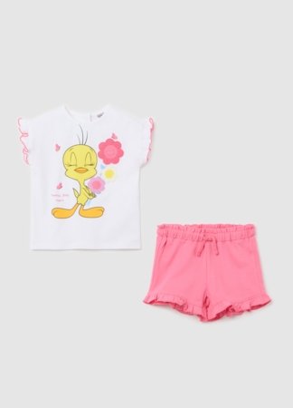 OVS lühikeste varrukatega t-särk + lühikesed püksid, 74 cm, 002364698 